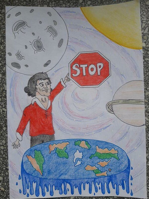kartka dla Mikołaja Kopernika