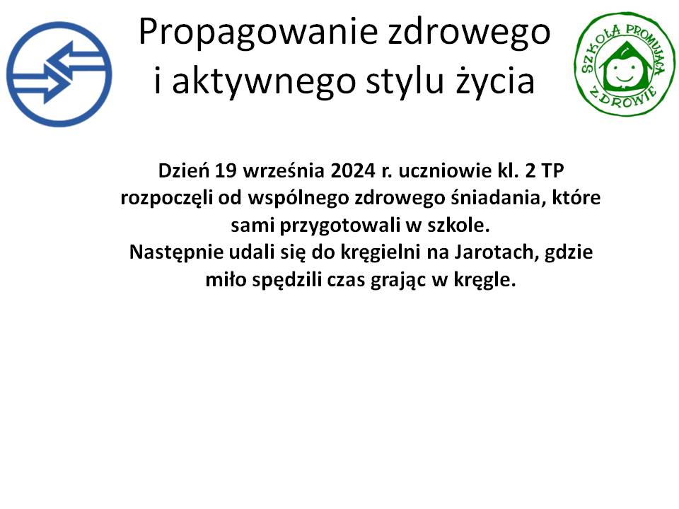 Propagowanie zdrowego i aktywnego stylu życia