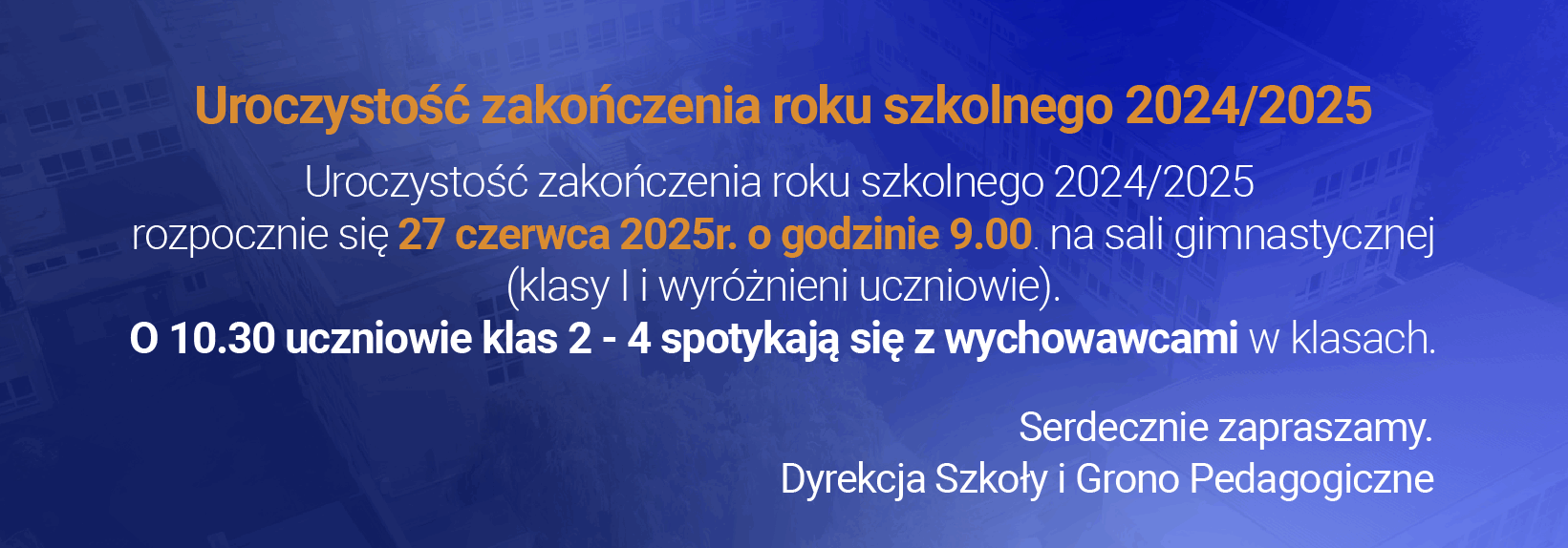 zakończenie roku