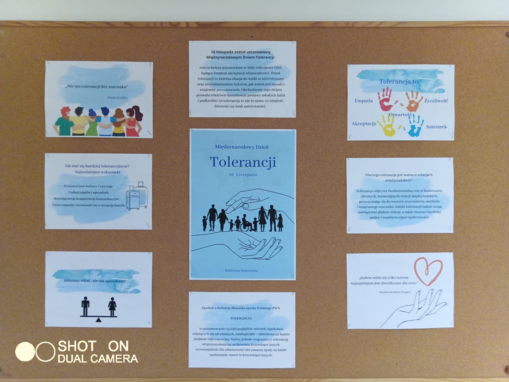 Międzynarodowy Dzień Tolerancji w ZSEiT w Olsztynie