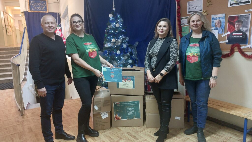 Młodzież z Zespołu Szkół Elektronicznych i Telekomunikacyjnych kolejny raz pokazała wielkie serce!