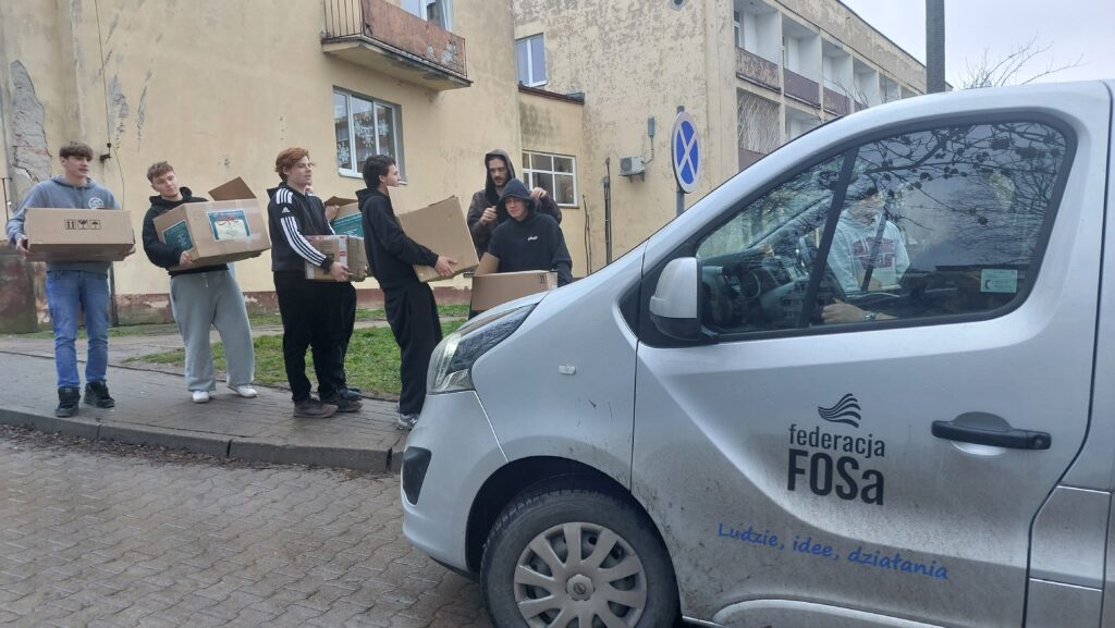 Młodzież z Zespołu Szkół Elektronicznych i Telekomunikacyjnych kolejny raz pokazała wielkie serce!