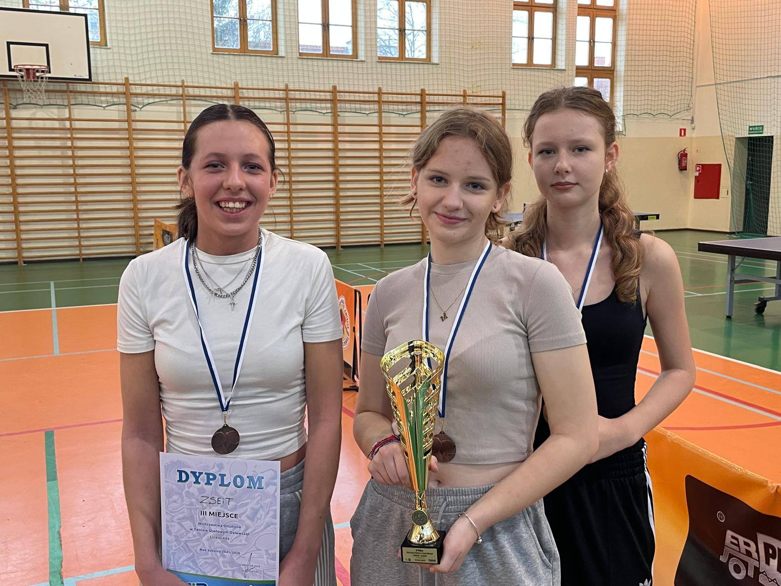 Mistrzostwa Olsztyna „Licealiada” w tenisie stołowym 2025