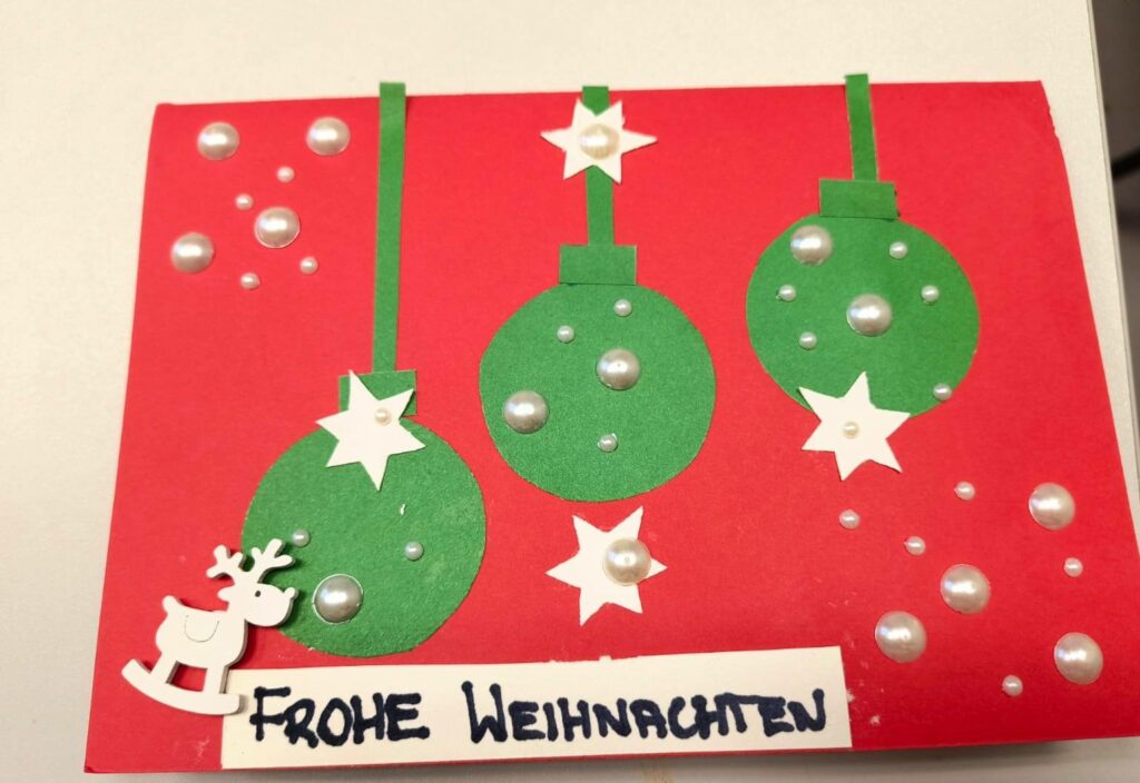 Wyniki konkursu na kartkę świąteczną w języku niemieckim