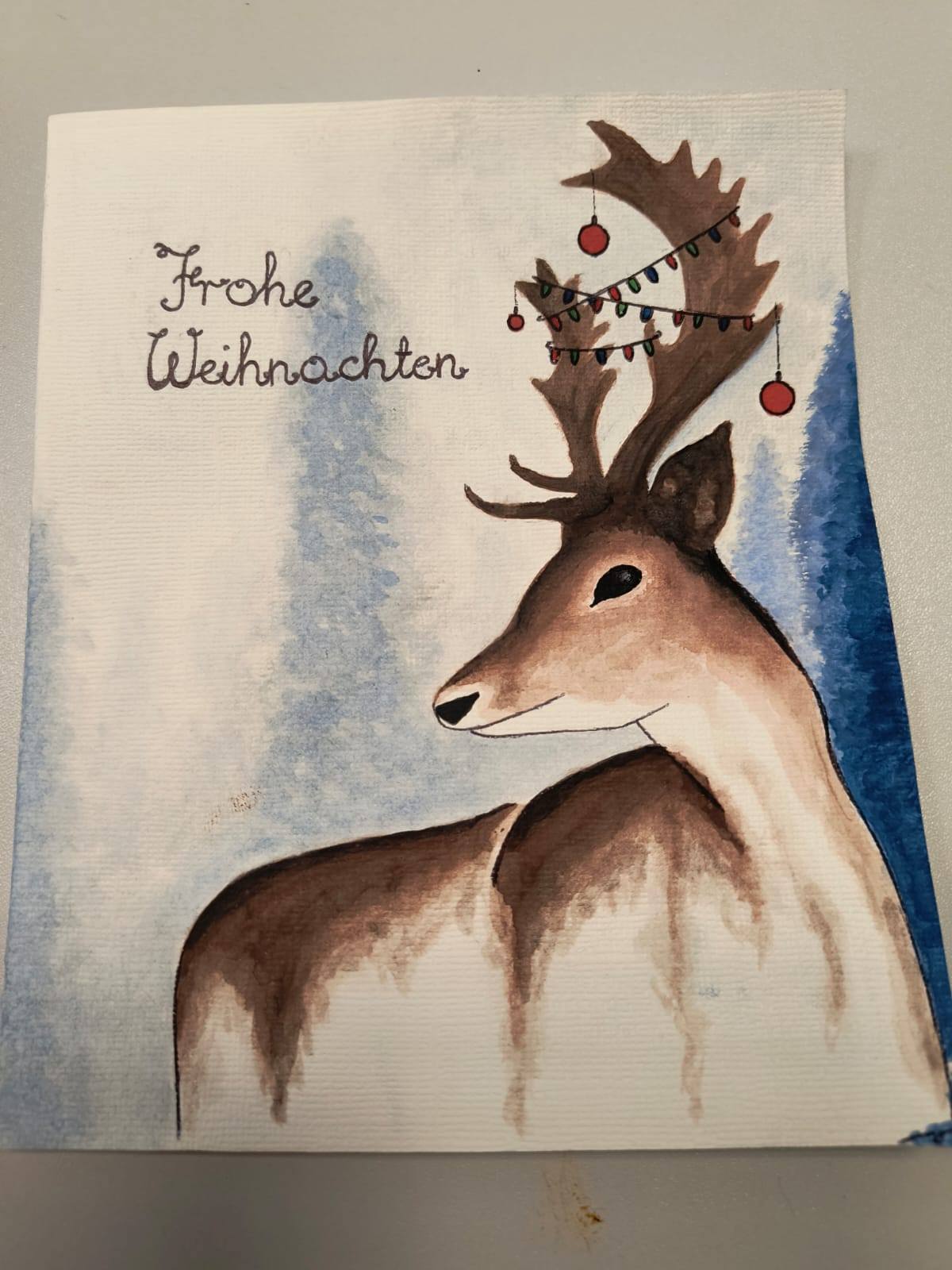 Wyniki konkursu na kartkę świąteczną w języku niemieckim